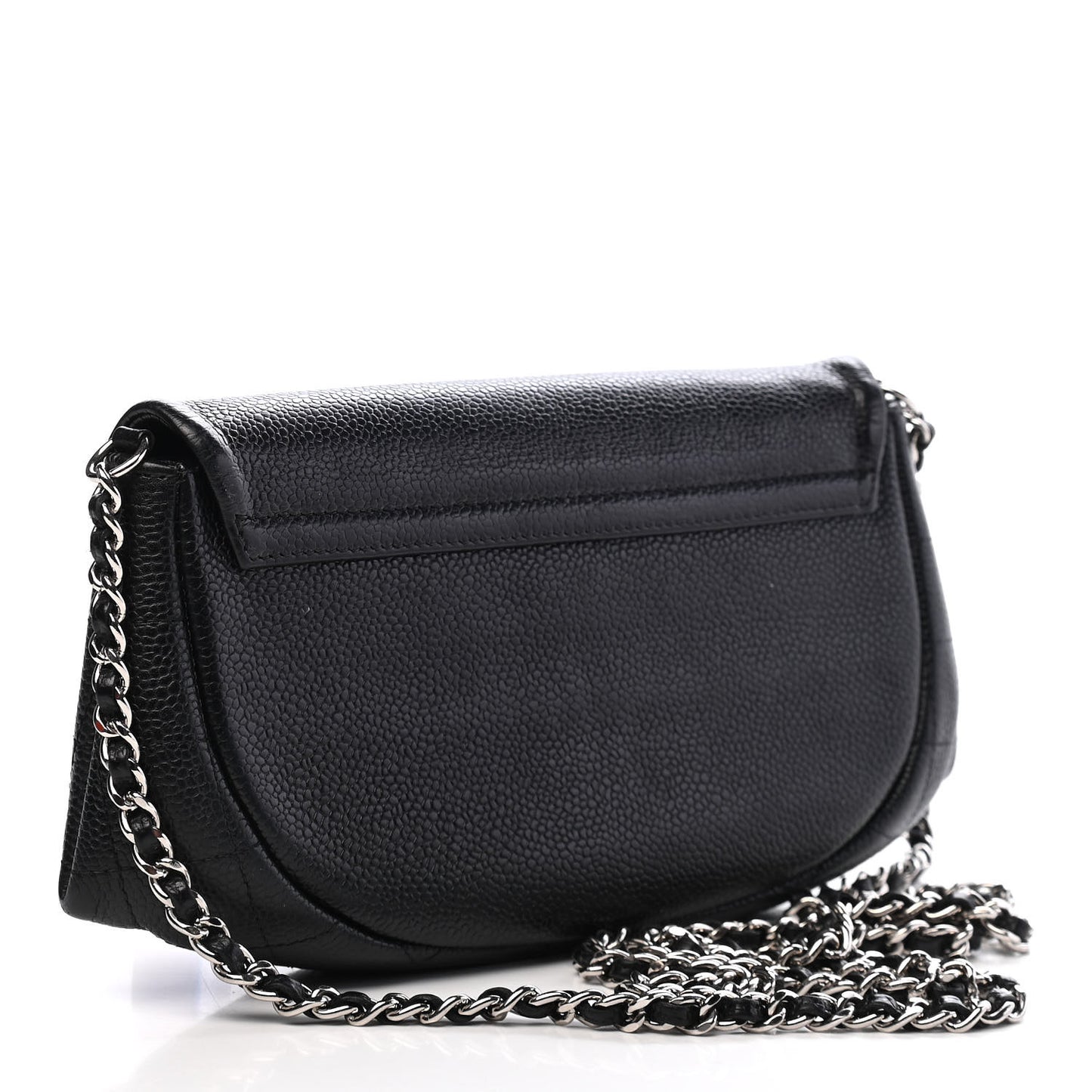 Caviar Half Moon Wallet On Chain WOC Black