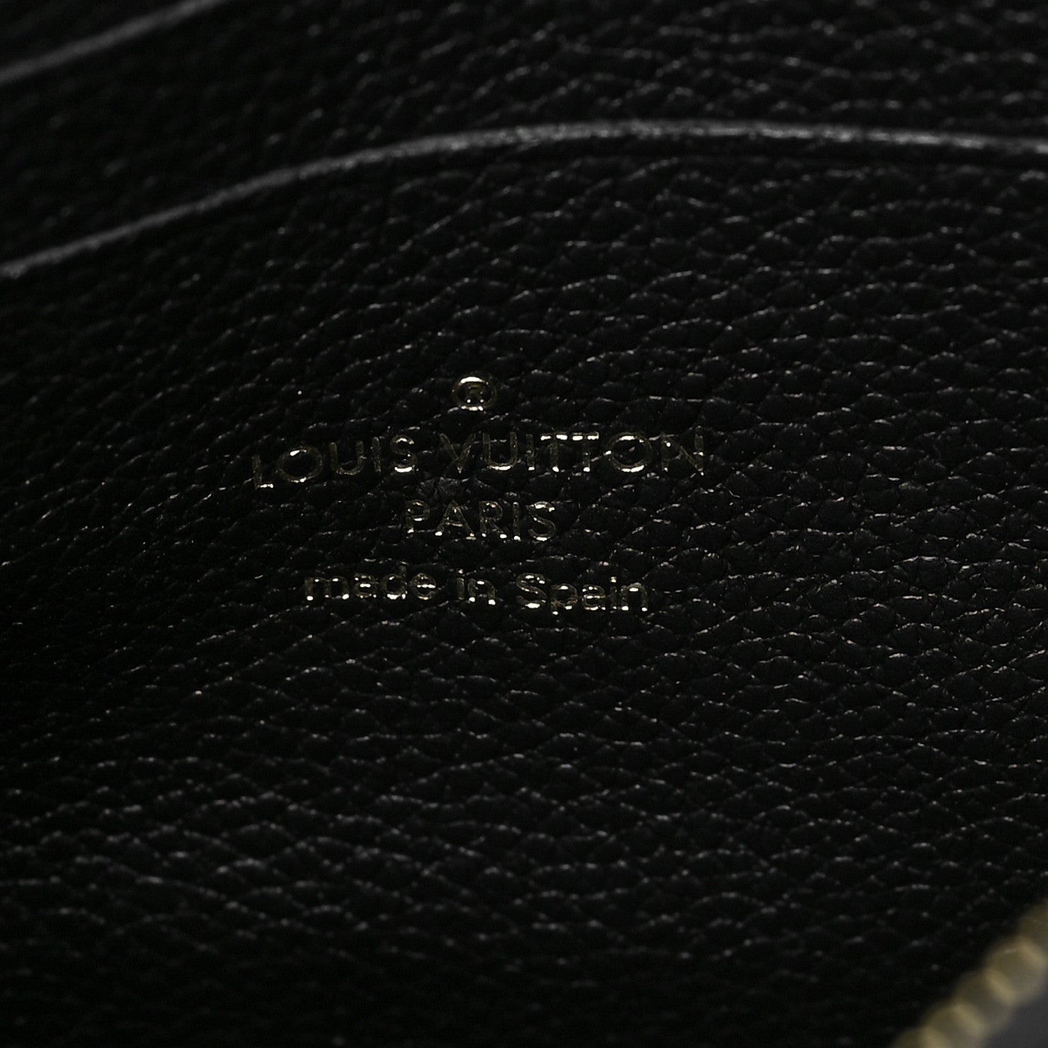 Louis Vuitton Empreinte Double Zip Pochette Black 6 of 7
