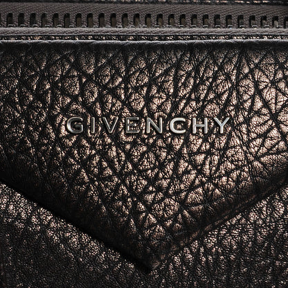 Givenchy Metallic Sugar Goatskin Medium Antigona Gunmetal 6 of 8