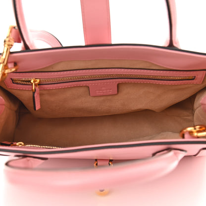 Gucci Boarded Plutone Calfskin Medium Jackie 1961 Tote Wild Rose 4 of 9