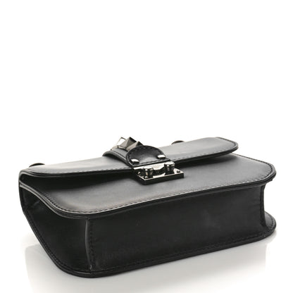 Valentino Garavani Vitello Small Glam Lock Rockstud Flap Black 4 of 11