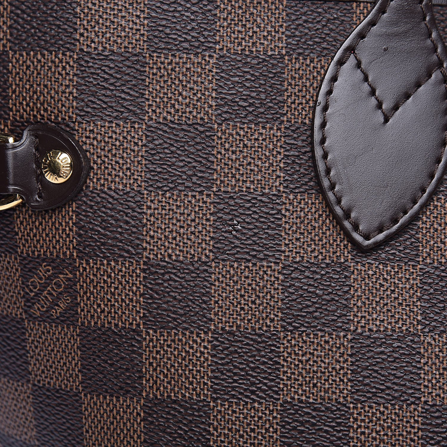 Louis Vuitton Damier Ebene Neverfull MM 10 of 11