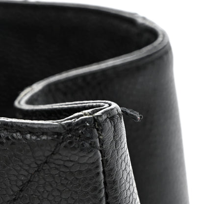 Chanel Caviar Quilted Grand Shopping Tote GST Black 12 of 16
