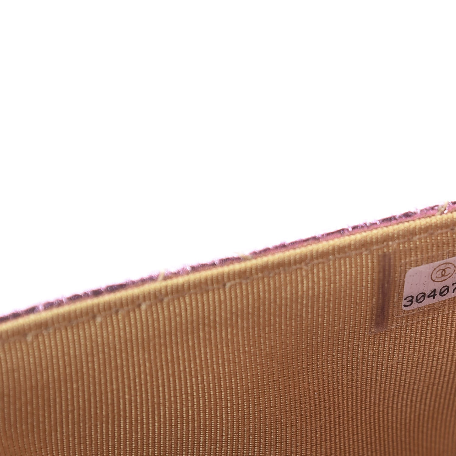 Chanel Metallic Goatskin Quilted 2.55 Reissue Wallet on Chain WOC Multicolor 9 of 9