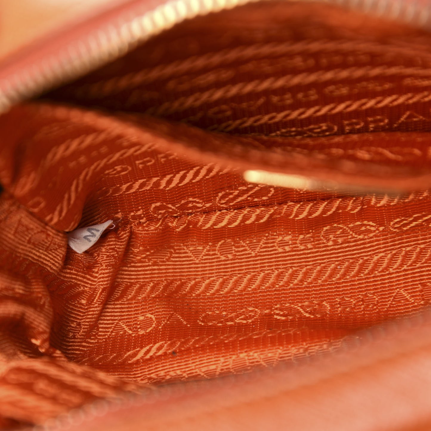 Saffiano Mini Camera Crossbody Bag Papaya