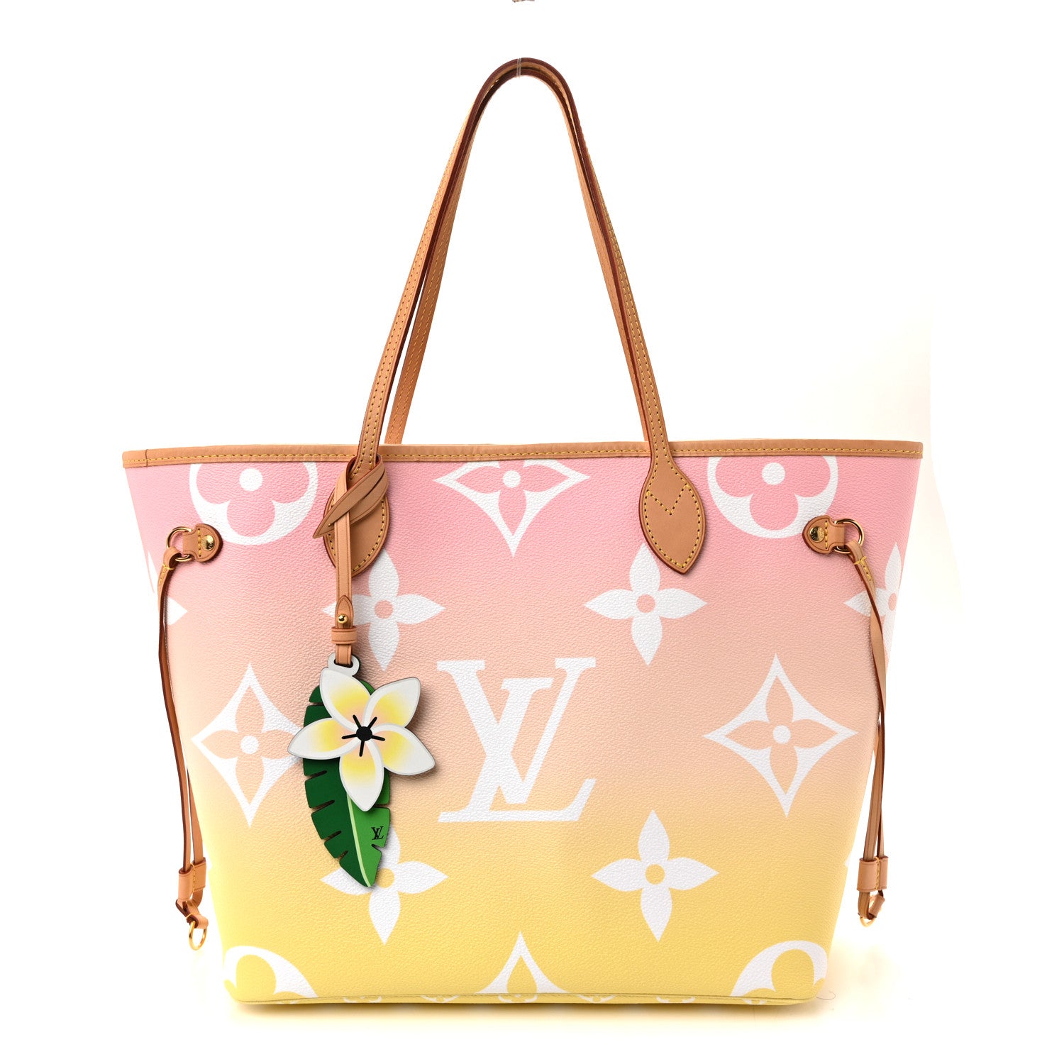 Louis Vuitton Monogram Giant By The Pool Neverfull MM Light Pink 1 of 10