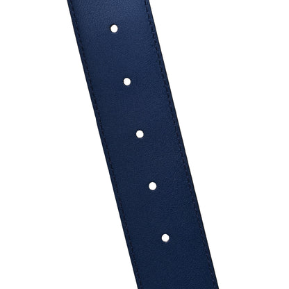 Gucci Moon Calfskin Interlocking G 37mm Belt 85 34 Cobalt Blue 4 of 8