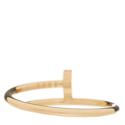Cartier 18K Yellow Gold Small Juste Un Clou Ring 61 9.5 3 of 6