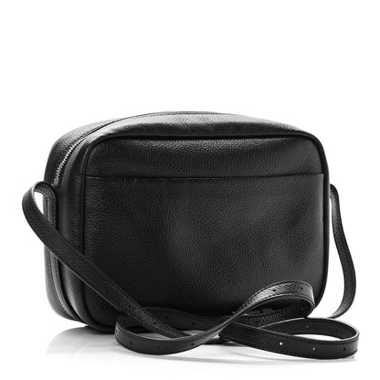 Balenciaga Calfskin Logo M Everyday Camera Bag Black 2 of 10