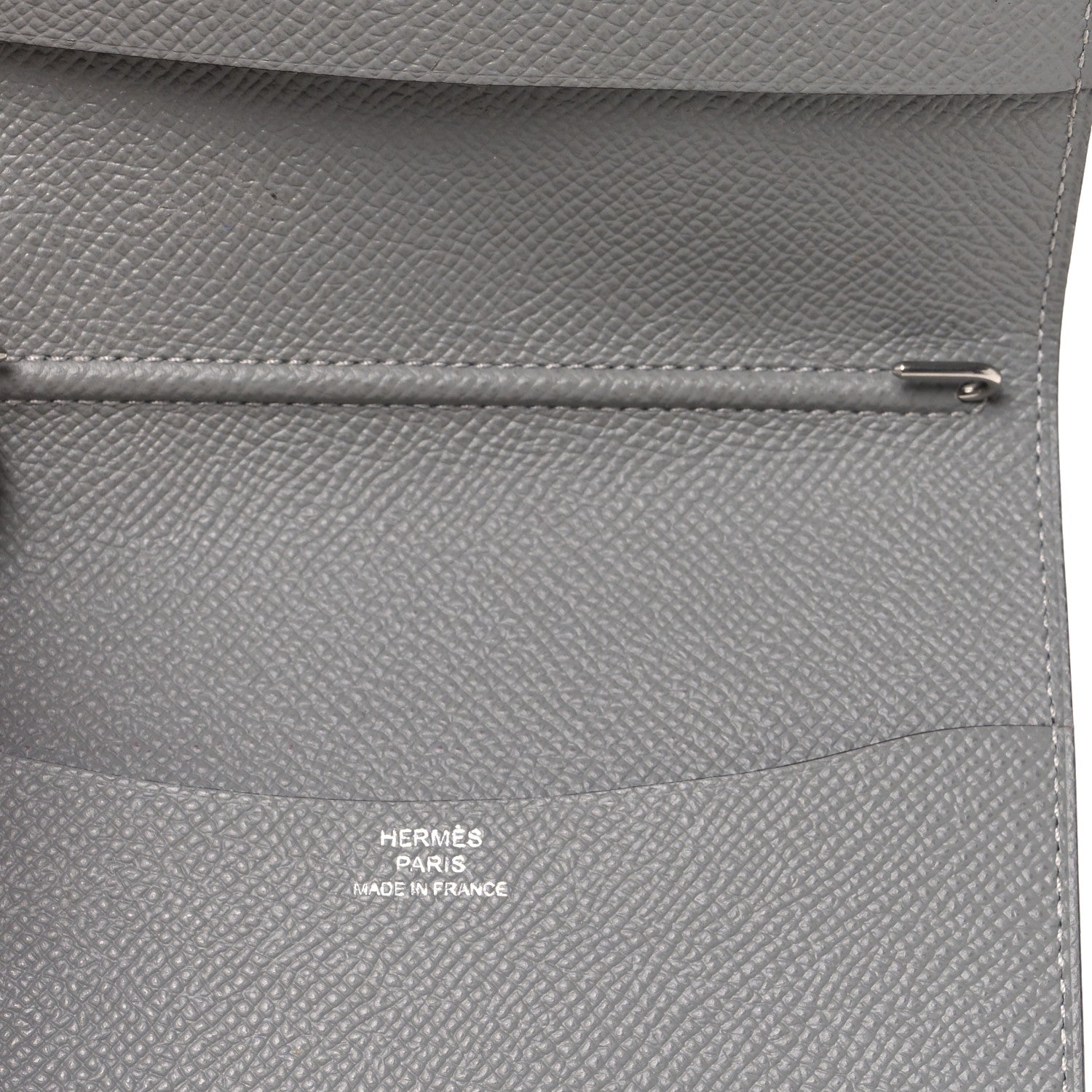 Hermes Epsom Tri-Color Vision II Agenda Cover Gris Mouette Rose Jaipur Rouge Casaque 5 of 7