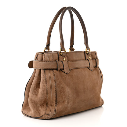 Gucci Suede Medium GG Running Tote Brown 3 of 12