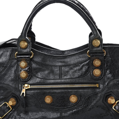 Balenciaga Agneau Giant 21 Gold Hardware Part Time Black 7 of 18