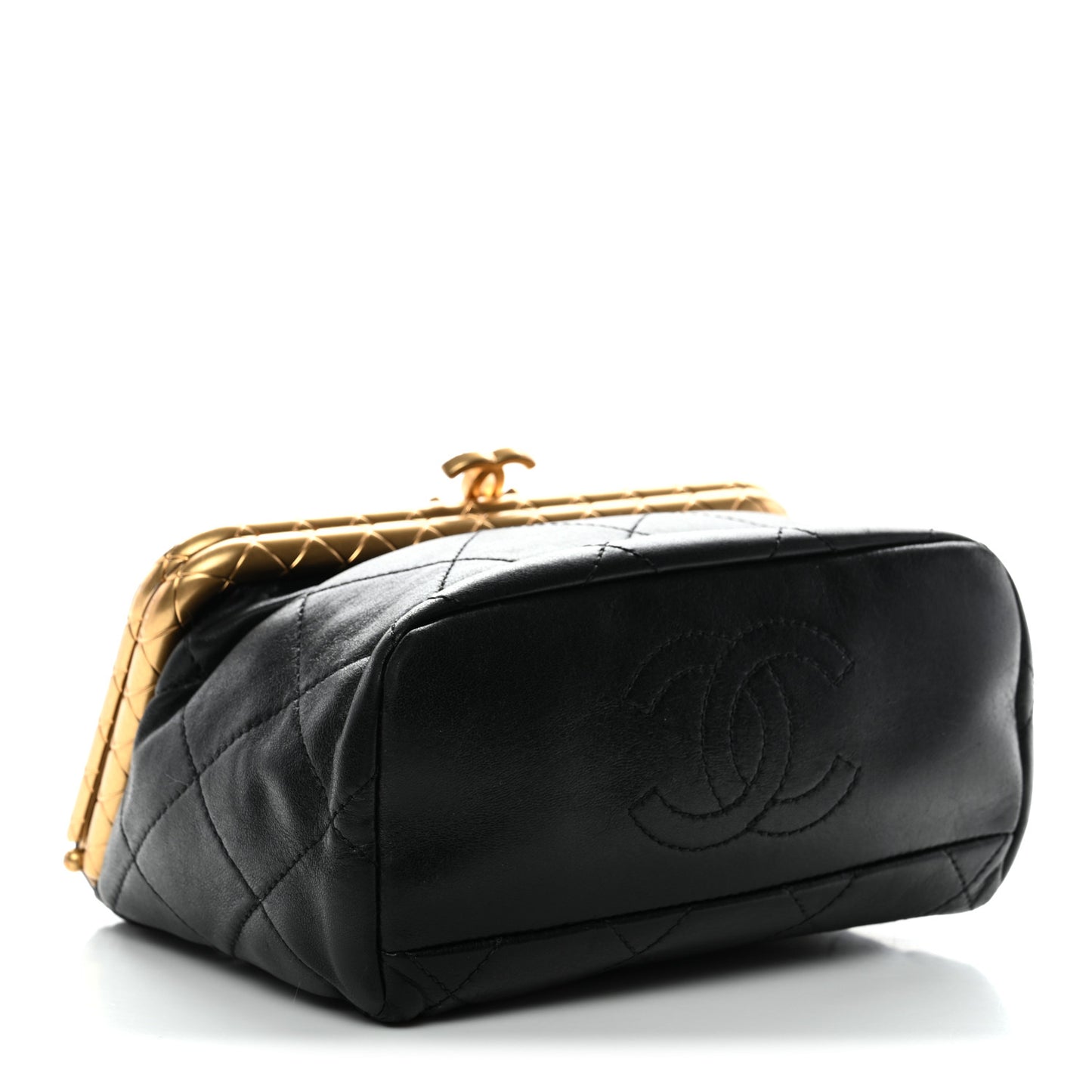 Lambskin Quilted My Crush Bag Black