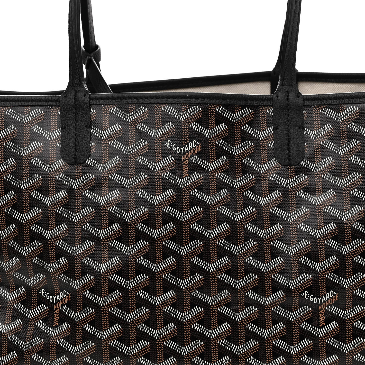 Goyard Goyardine Saint Louis PM Black 10 of 12