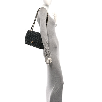 Chanel Caviar Quilted Jumbo Double Flap Black 2 of 11