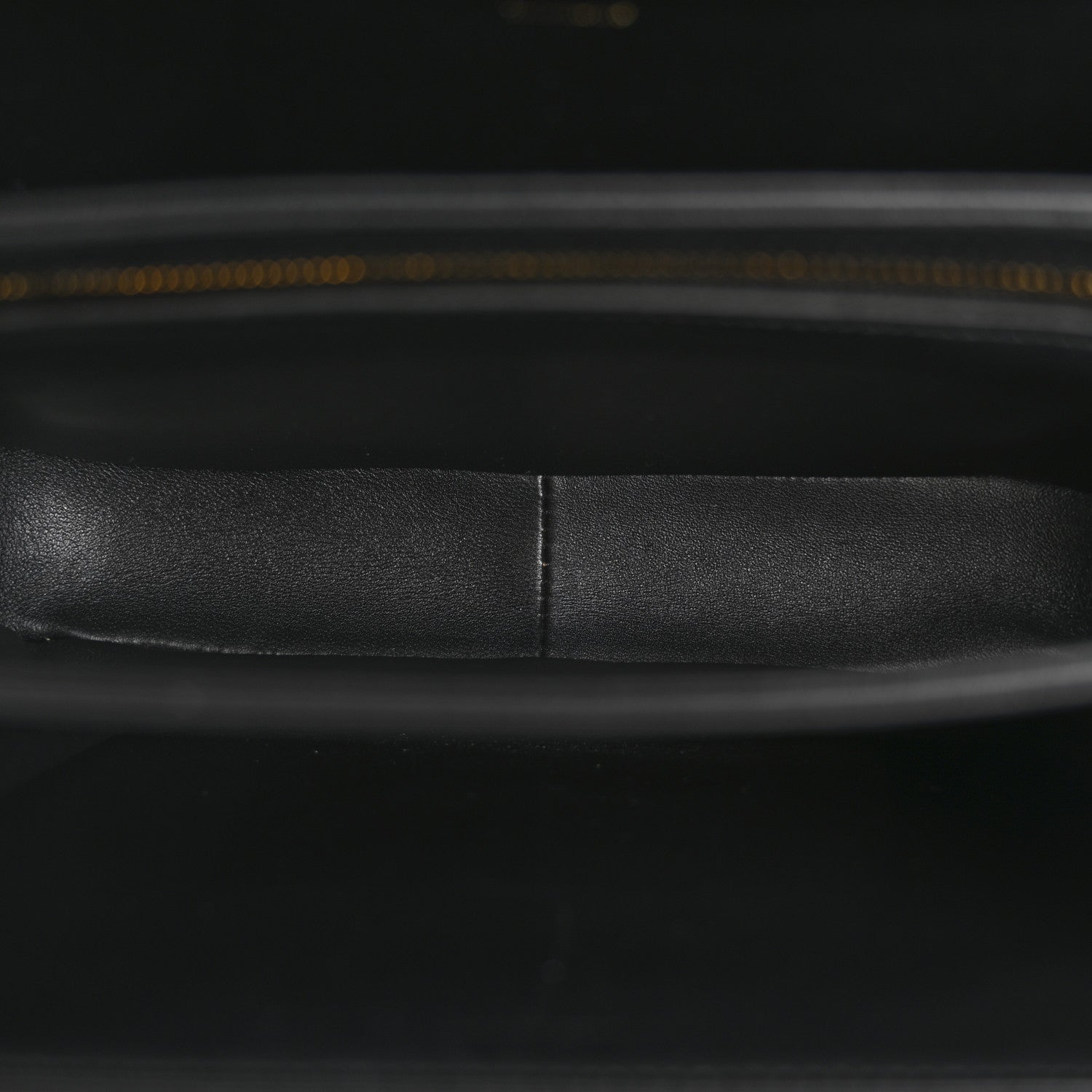 Celine Shiny Calfskin Medium Triomphe Black 5 of 13