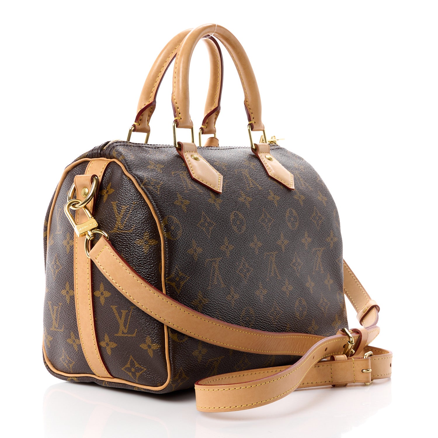 Louis Vuitton LOUIS VUITTON Monogram Speedy Bandouliere 25 3 of 13