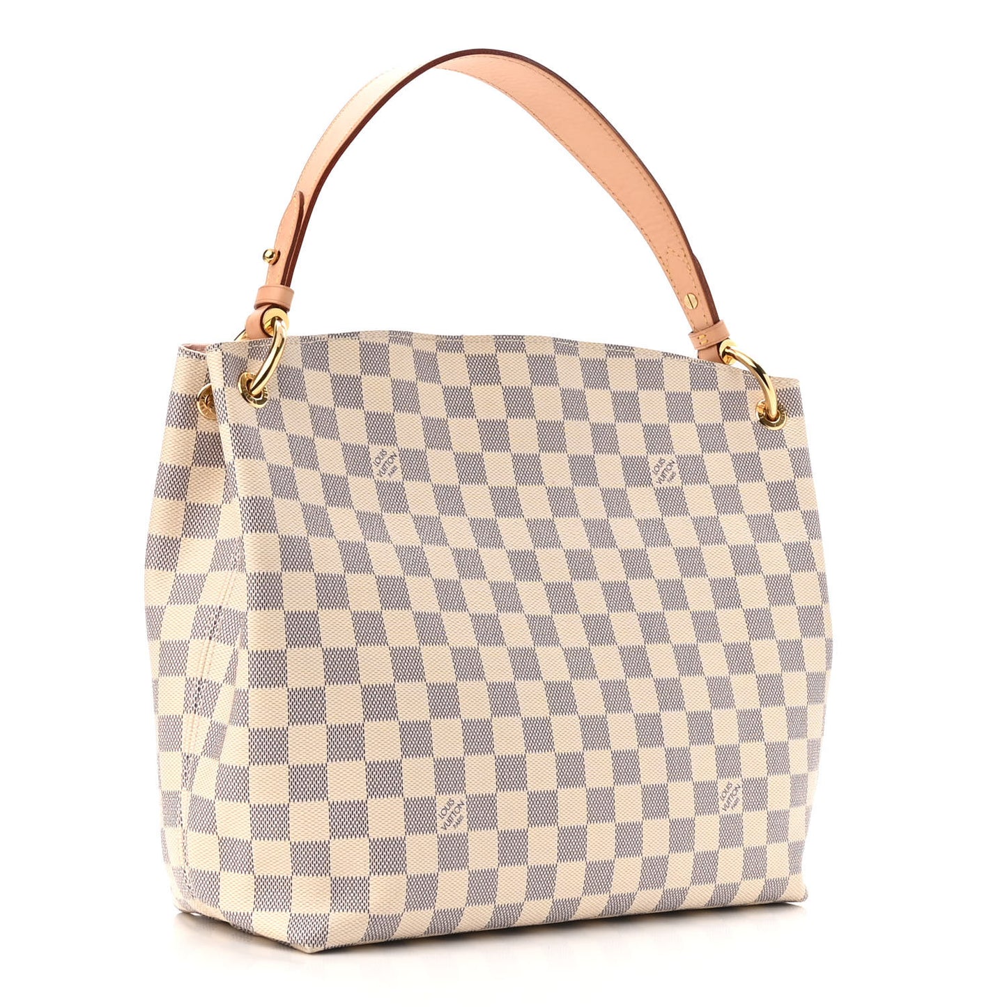Damier Azur Graceful PM Rose Ballerine