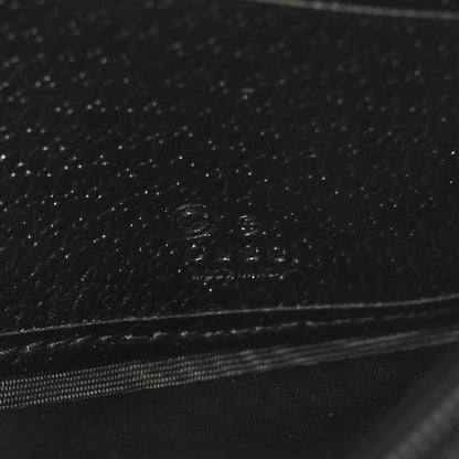 Gucci Calfskin Web Ophidia Continental Wallet Black 7 of 9