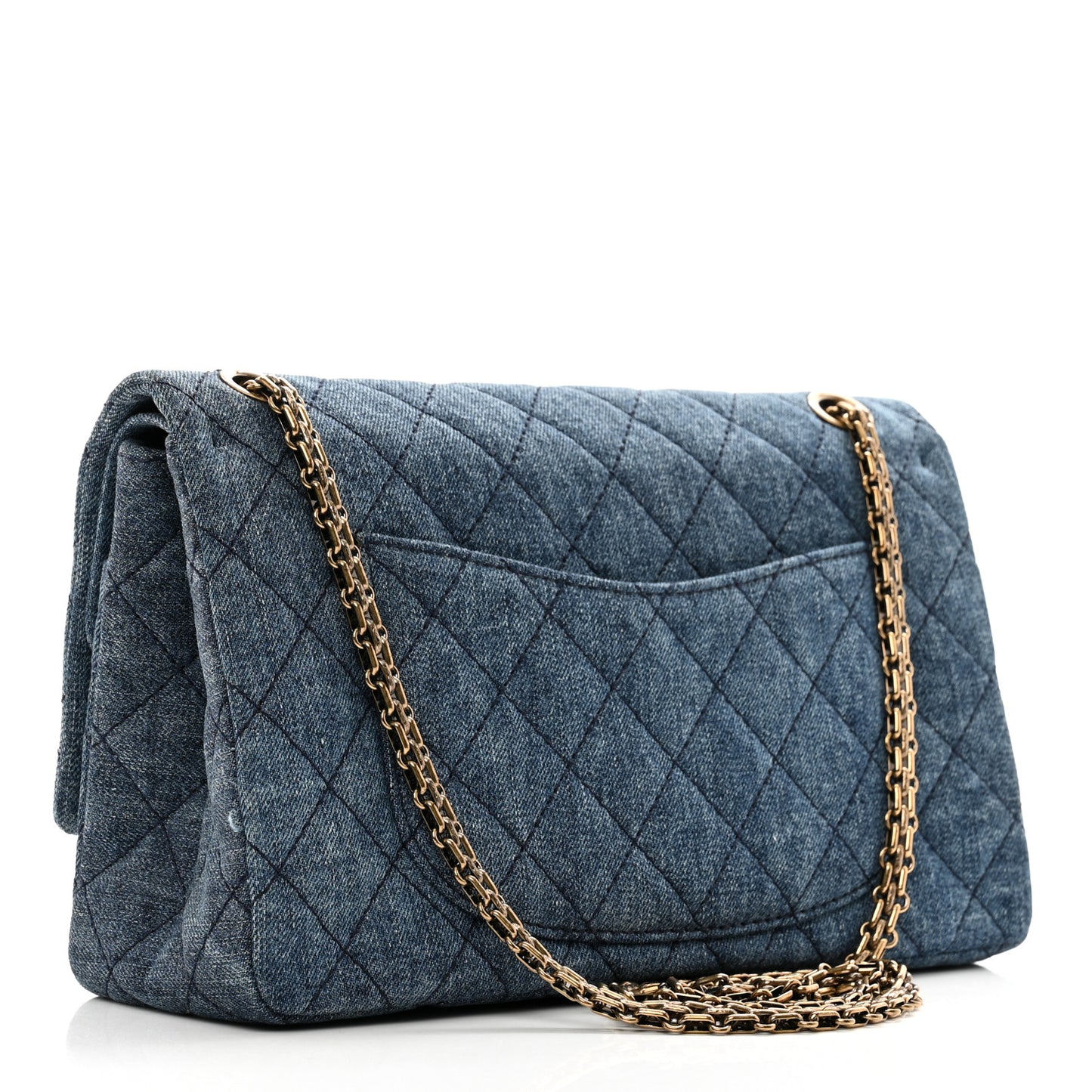 Denim Quilted 2.55 Reissue 225 Flap Blue