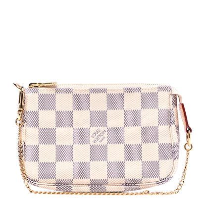 Louis Vuitton Damier Azur Mini Pochette Accessories 1 of 4