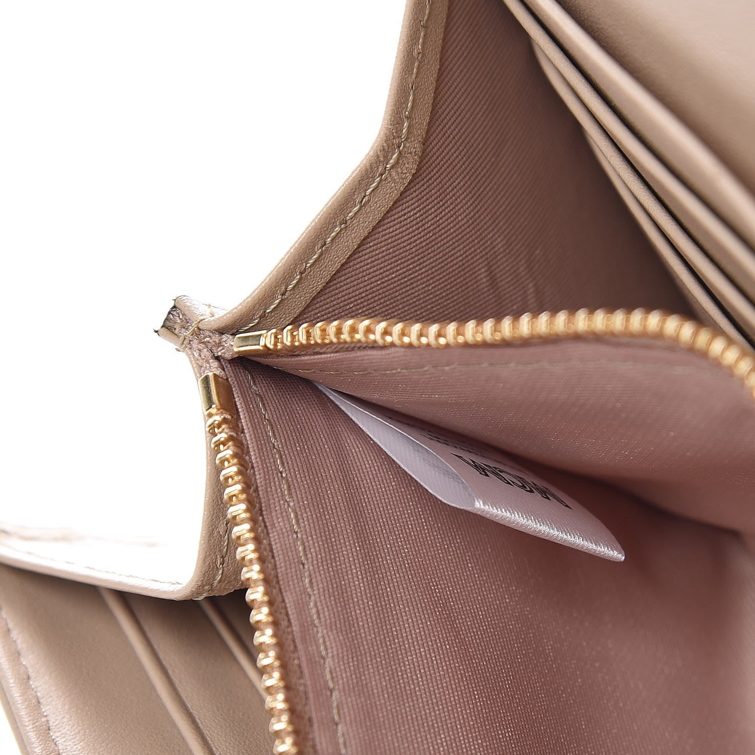 MCM Visetos Continental Flap Wallet Beige 7 of 8