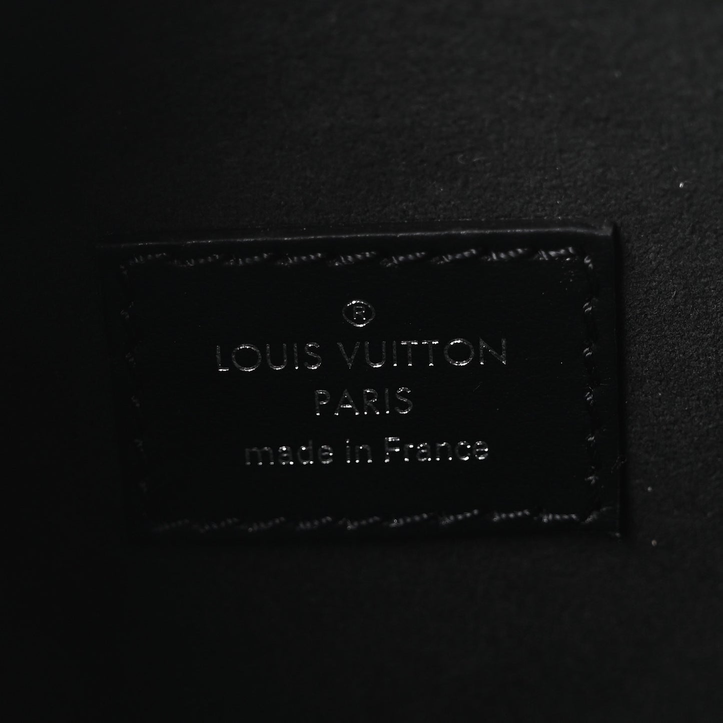 Calfskin Monogram Loop H27 Black
