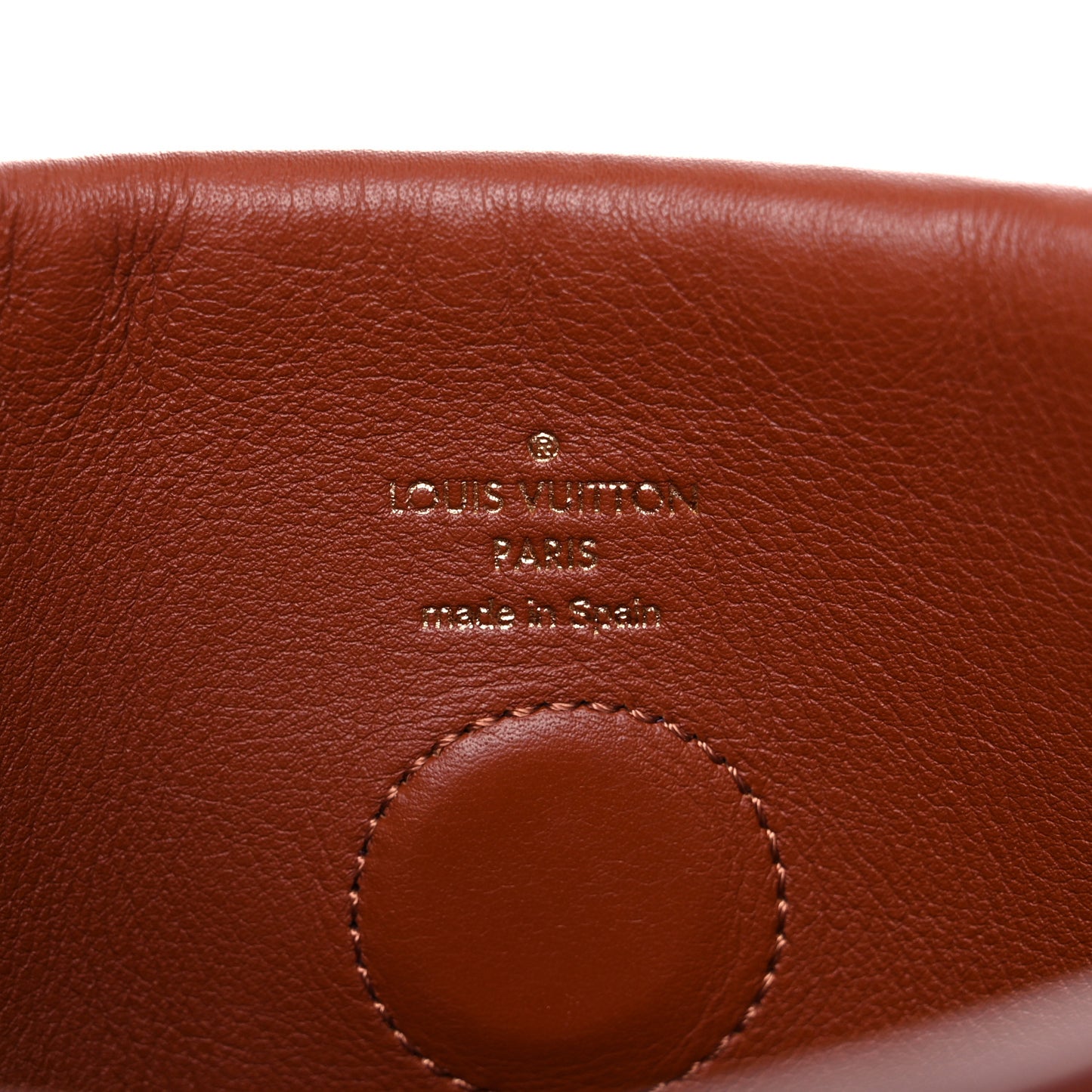 Monogram Tuileries Besace Caramel Rouge