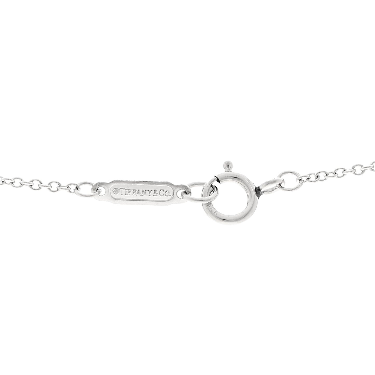 Platinum Diamond Victoria Two Flower Pendant Necklace