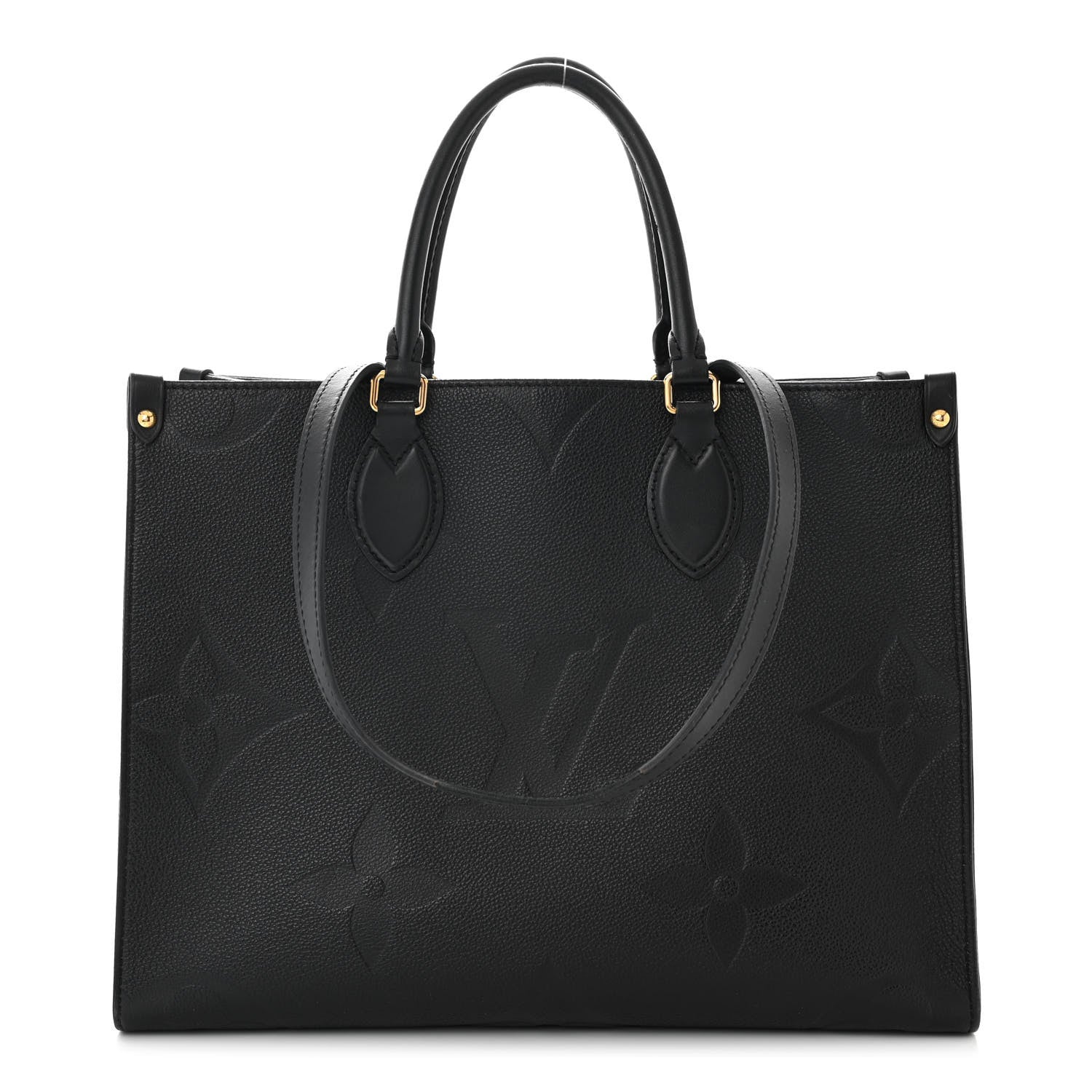 Louis Vuitton Empreinte Monogram Giant OnTheGo MM Black 1 of 10