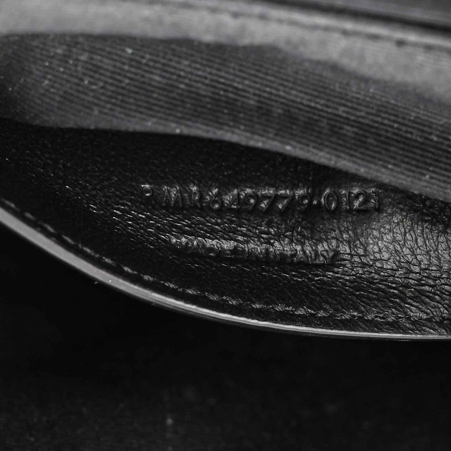 Grain de Poudre Quilted 80's Vanity Bag Black