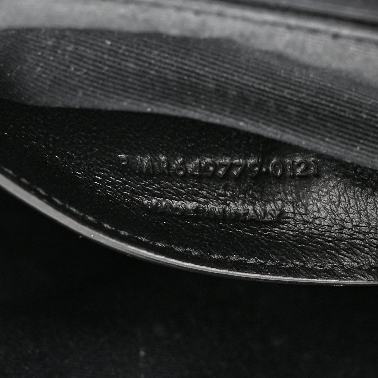 Saint Laurent Grain de Poudre Quilted 80's Vanity Bag Black 7 of 10