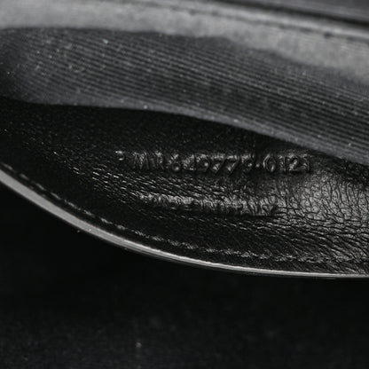 Saint Laurent Grain de Poudre Quilted 80's Vanity Bag Black 7 of 10