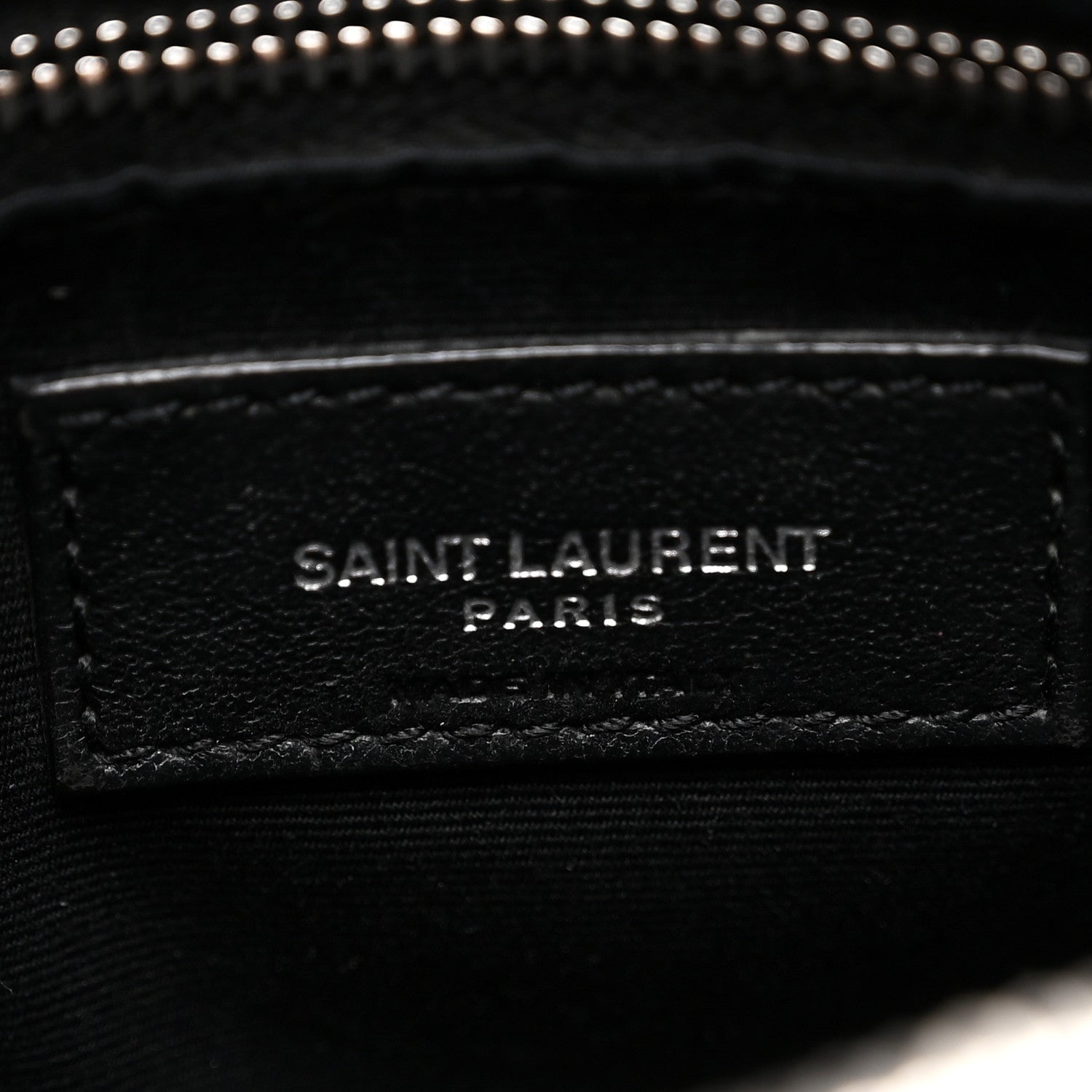 Saint Laurent Calfskin Y Quilted Monogram Medium Loulou Chain Satchel Black 6 of 11