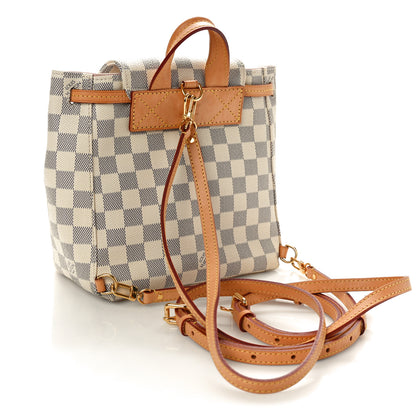 Louis Vuitton Damier Azur Sperone BB Backpack 3 of 9