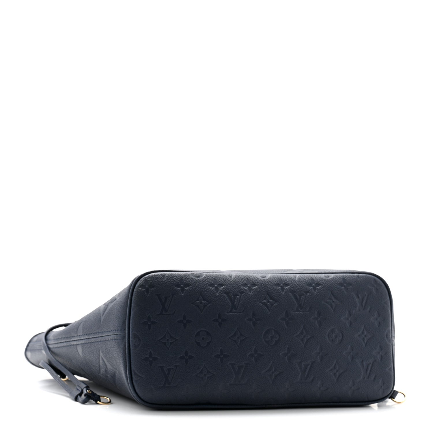 Louis Vuitton Empreinte Monogram Giant Neverfull MM Navy 5 of 11