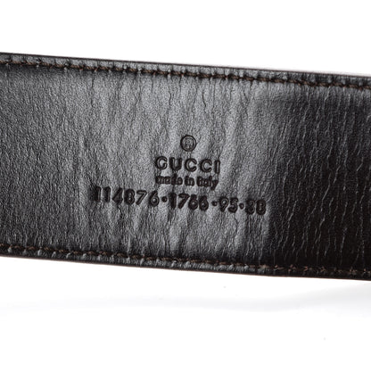 Gucci Monogram Interlocking G Belt 95 38 Off White 8 of 8