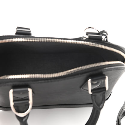 Louis Vuitton Epi Alma BB Black 6 of 12
