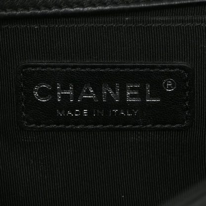 Chanel Calfskin Quilted Medium Boy Flap Black 6 of 10