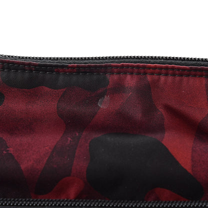 Prada Tessuto Nylon Camouflage Messenger Bag Bordeaux 12 of 12