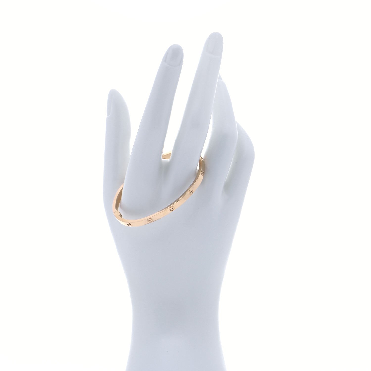 Cartier 18K Yellow Gold Small LOVE Bracelet 16 2 of 8