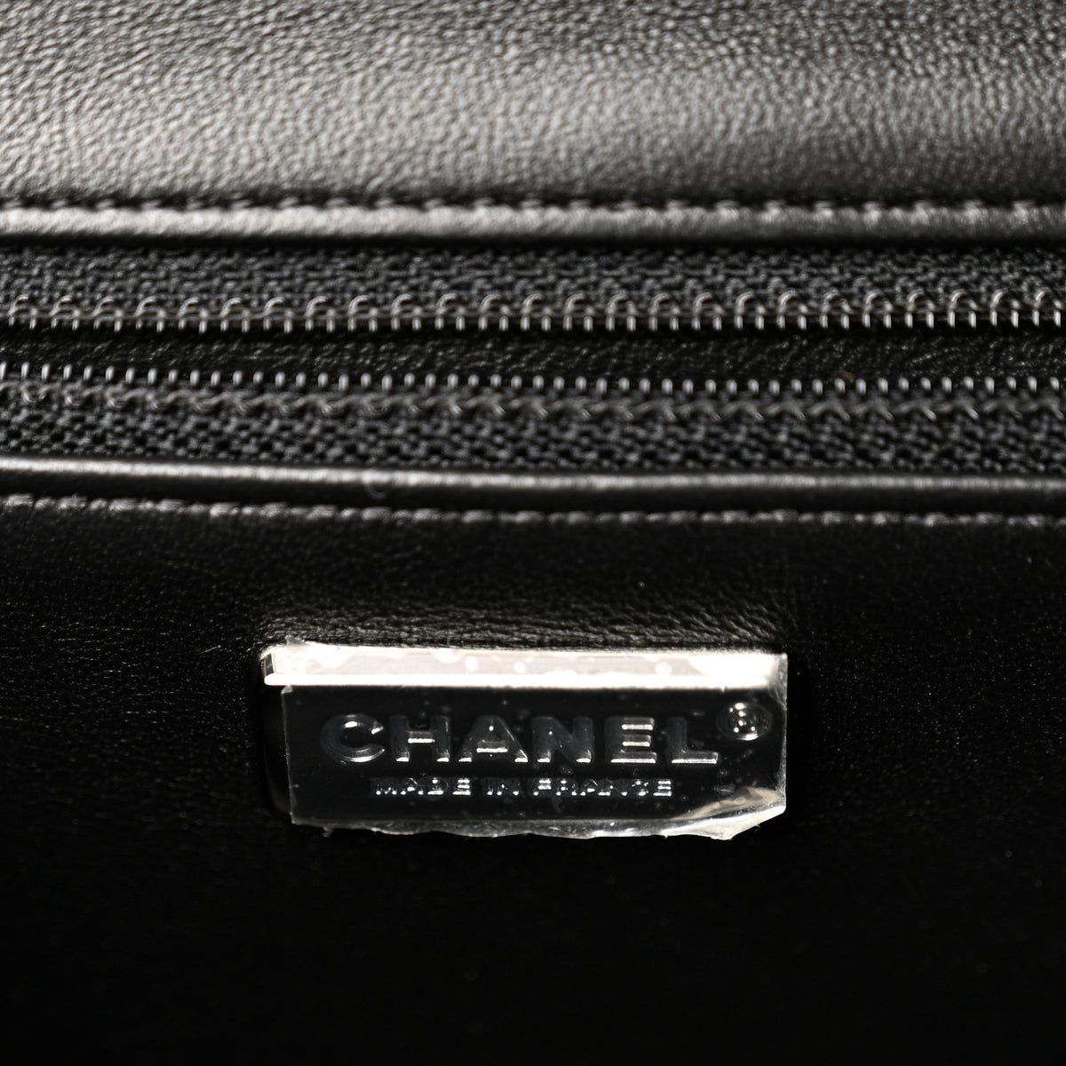 Chanel Wool Patchwork Medium Single Flap Pink Grey 6 of 10