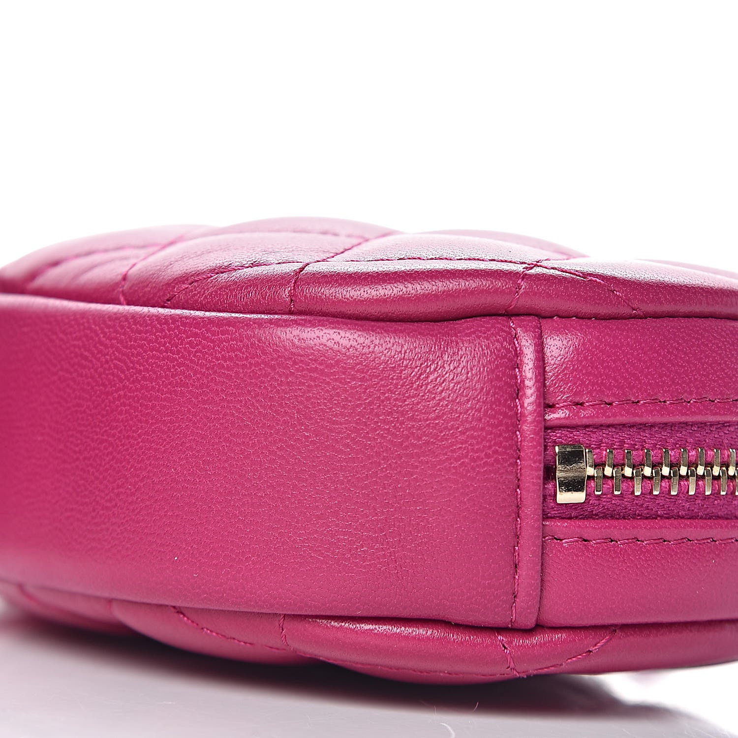 Chanel Wool Tweed Lambskin Quilted 19 Wallet On Chain WOC and Coin Purse Fuchsia 16 of 17
