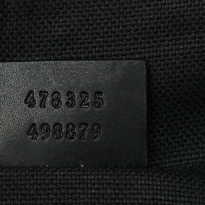 Gucci GG Supreme Monogram Web Belt Bag Black Grey 7 of 12