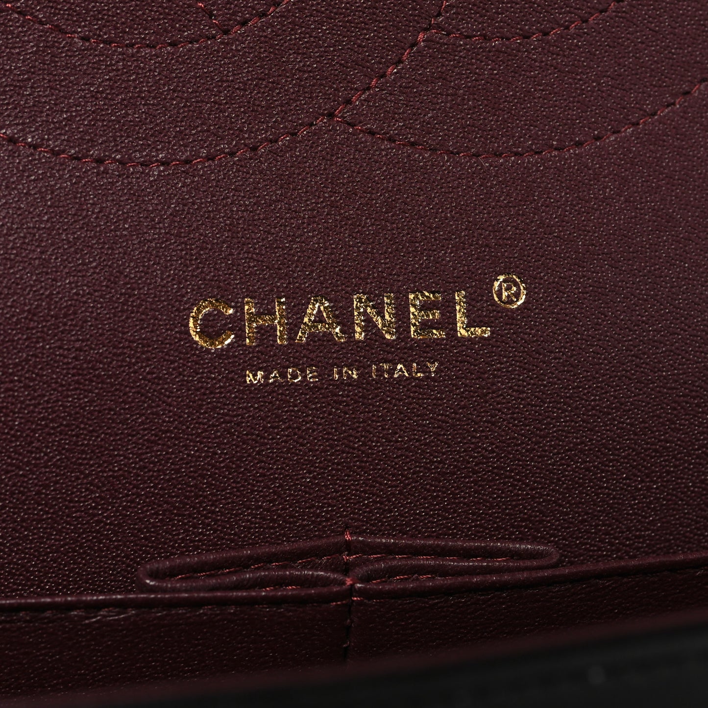 Lambskin Quilted Jumbo Double Flap Black