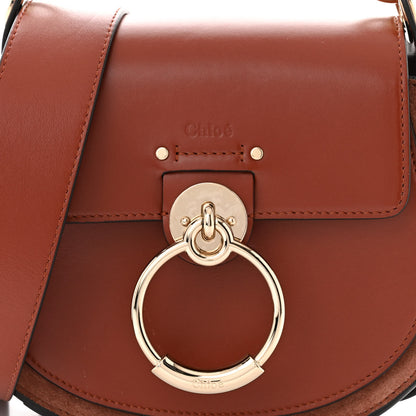 Chloe Calfskin Small Tess Bag Sepia Brown 9 of 12