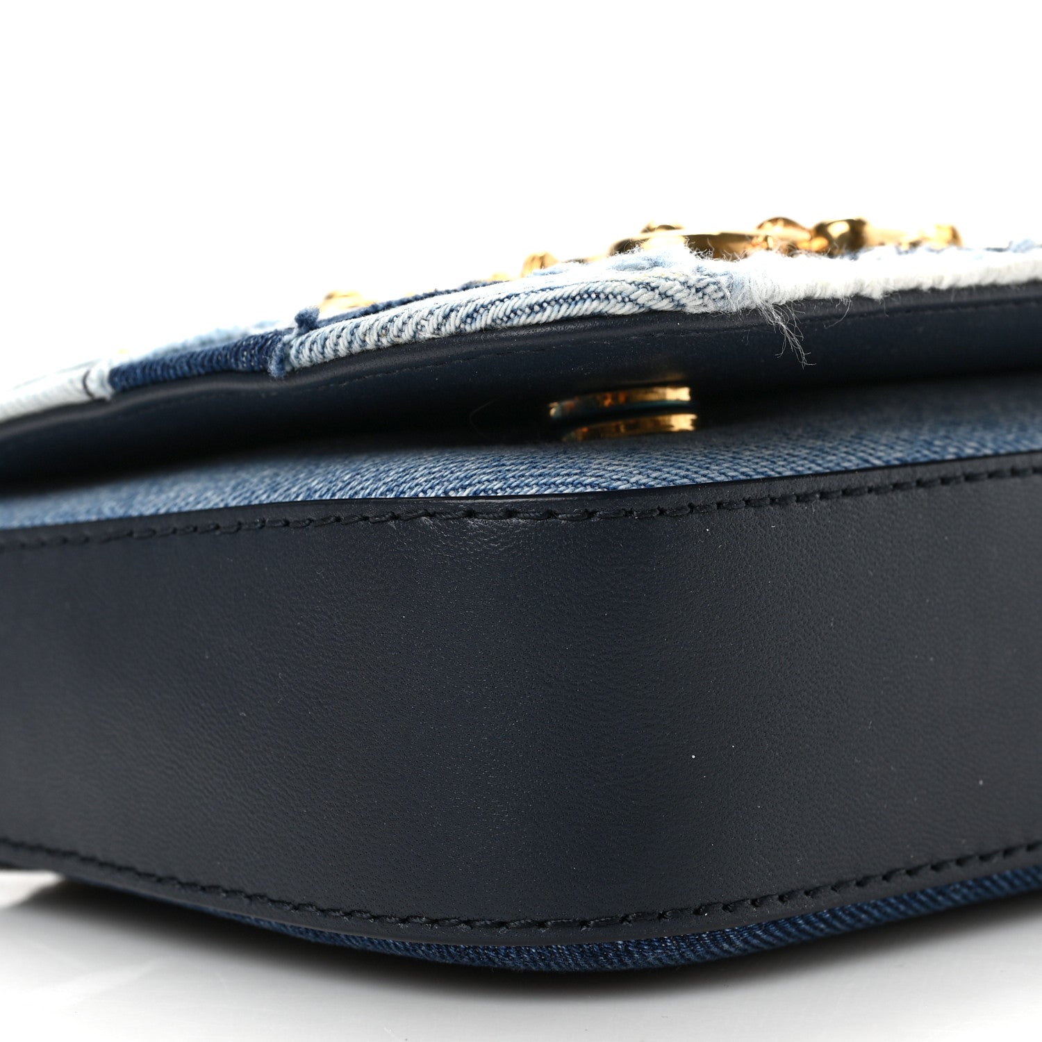 Dolce & Gabbana Denim DG Girls Shoulder Bag Blue 7 of 8