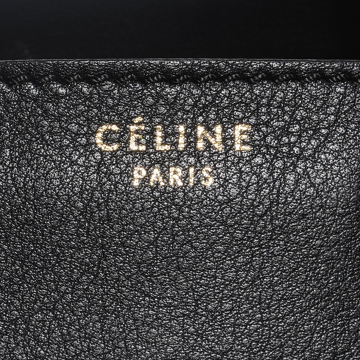 Celine Leather and Tweed Tartan Mini Luggage Bag Midnight 5 of 8