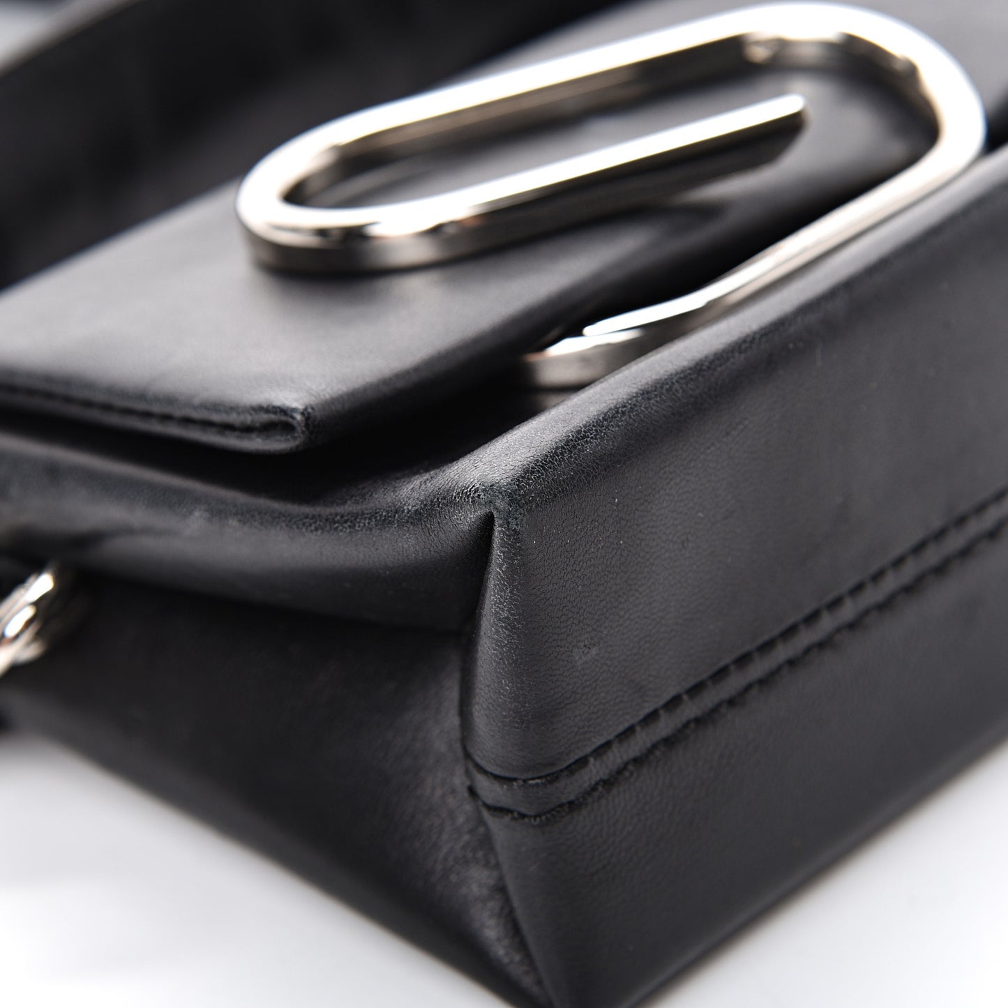 3.1 Lambskin Micro Alix Sport Bag Black