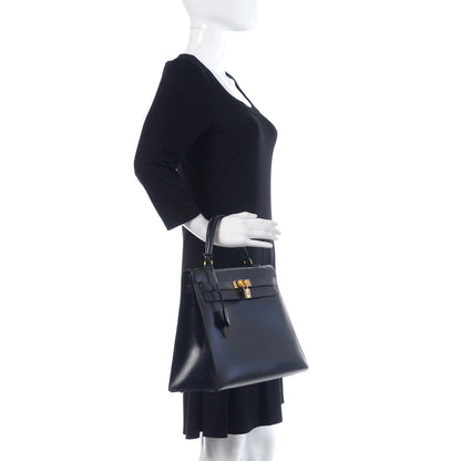 Hermes Box Kelly Sellier 35 Black 2 of 42